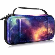 Front. Kitcheniva - Hard Shell Carry Case For Nintendo Switch Lite 2019 Accessories Storage Bag Galaxy - Galaxy.