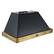 Alt View 5. Forno Appliances - Vittorio 48" Vented Range Hood - Black.