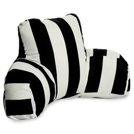 Majestic Home - Reading Pillow Vertical Stripe - Black