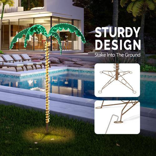 STURDY DESIGN  
Stake Into The Ground