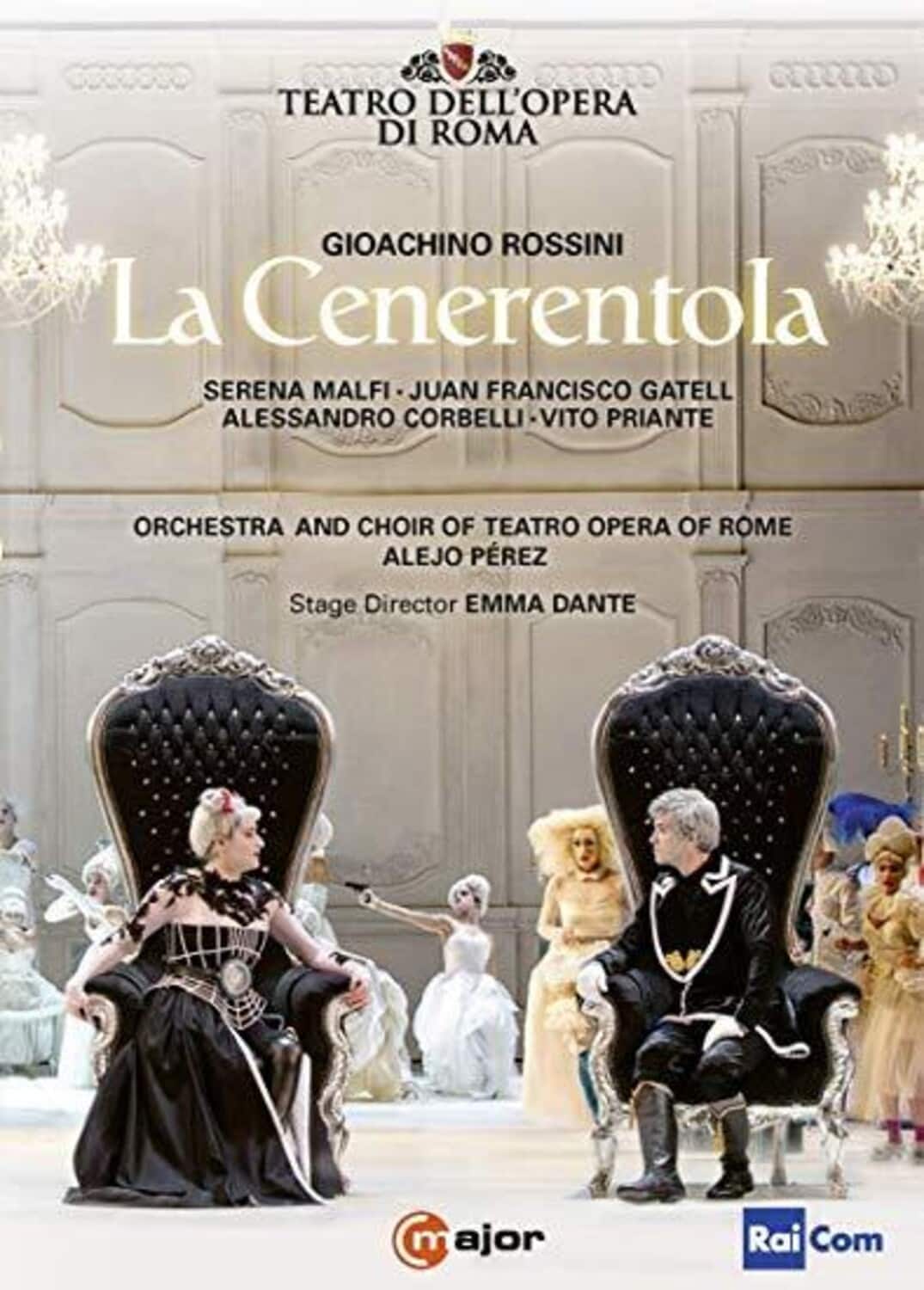 Perez  Corbelli  Chorus Of Teatro Dell?Opera Di Roma  Dante  Gatell  Orchestra & Chorus Of Teatro De -- DVD