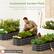 Customized Garden Plots
Multiple beds help you cultivate and arrange a variety of plants to suit your needs
Charcoal Color Shown
