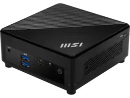MSI - Cubi 5 Mini Barebone, Intel Core 3 100U, 2x DDR4, TB4, Dual LAN, Triple Display