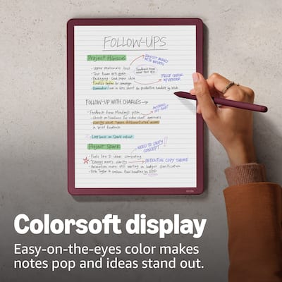 Amazon Kindle Scribe Colorsoft 64GB (newest model), 11” paper like Amazon Kindle Scribe Colorsoft 64GB (newest model), 11” paper like