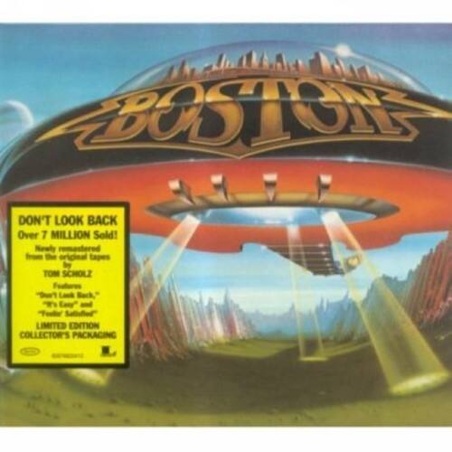 BOSTON  
DON'T LOOK BACK  
Over 7 MILLION Sold!  
Newly remastered from the original tapes by TOM SCHOLZ  
Features "Fo Lock Back," "T Law," "a Fool Salidad," "Tyrone's Lullaby," "The Ear"  
LIMITED EDITION COLLECTOR'S PACKAGING