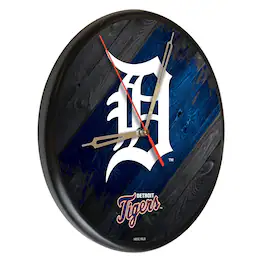 Holland Bar Stool Co. - Detroit Tigers 13" Solid Wood Clock - Multicolor