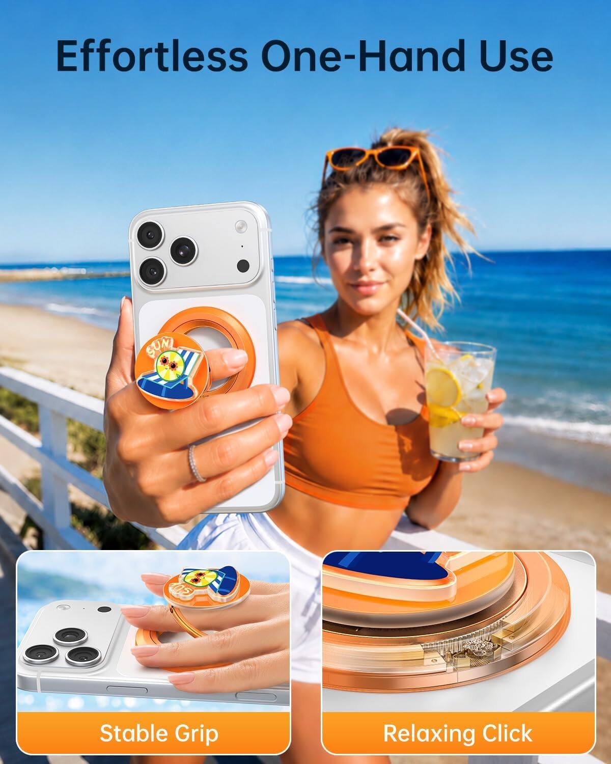 Effortless One-Hand Use

SONL

Stable Grip

Relaxing Click
