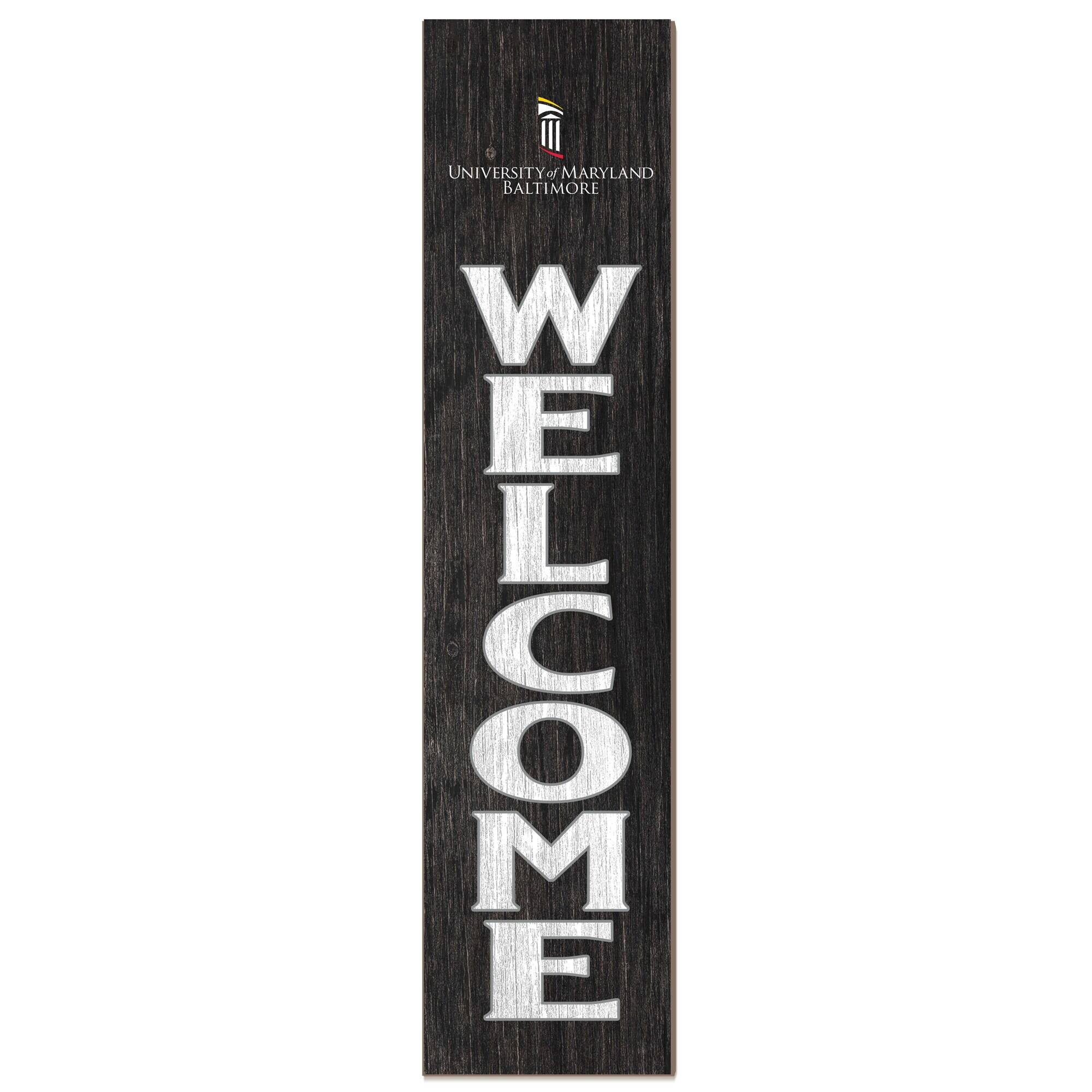 University of Maryland Baltimore 12'' x 48'' Welcome Outdoor Leaner