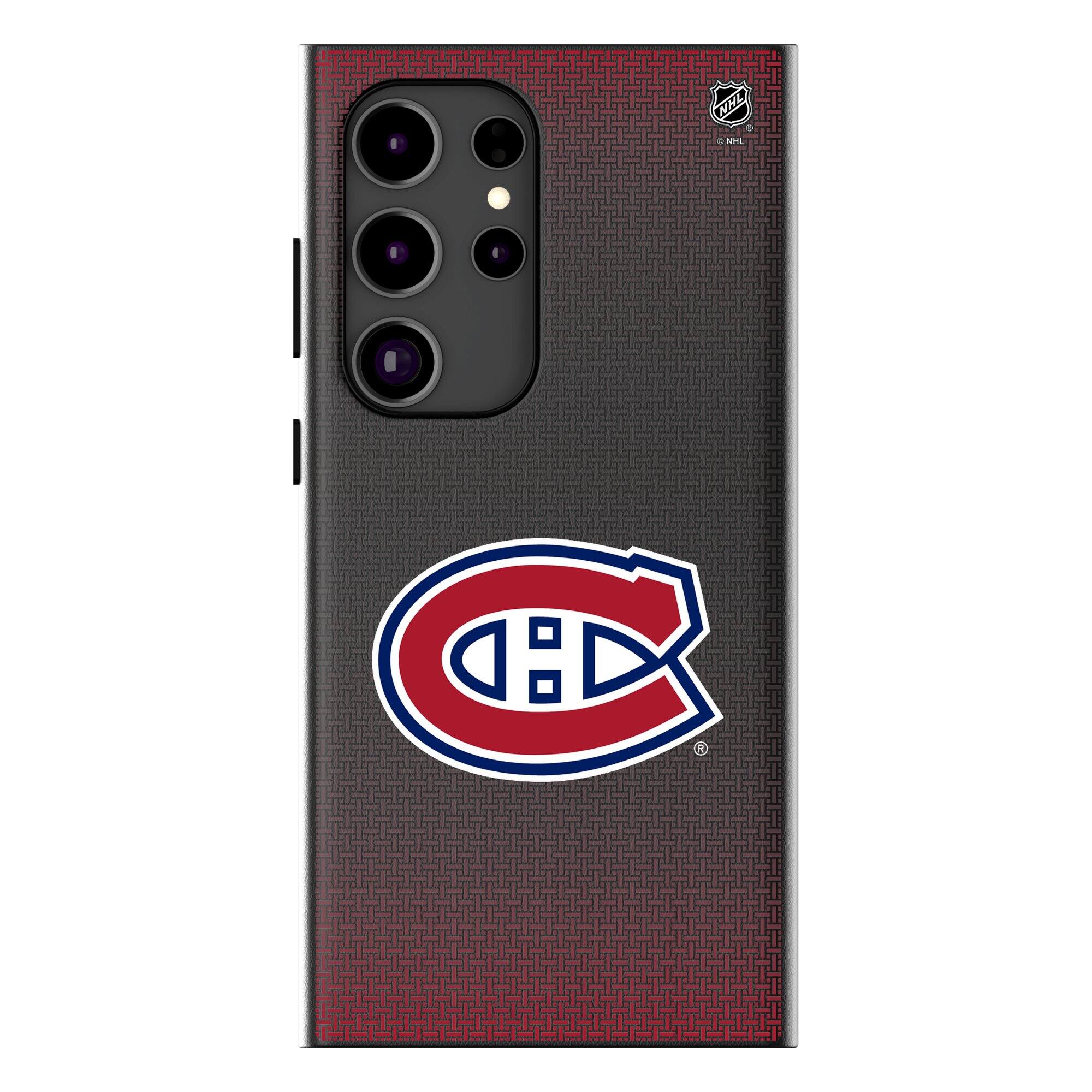 Keyscaper - NHL - Montreal Canadiens Linen Galaxy Magnetic Bump Case - S24 - Black price history on PriceWatchPro