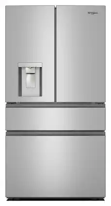 Whirlpool - 29 Cu. Ft. Family-Sized Capacity French Door Refrigerator with Flexible Temperature Drawer - Fingerprint-Resistant Stainless Finish