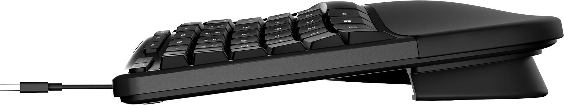Alt View 1. Incase - Ergonomic Keyboard EN Layout Designed by Microsoft - Black.