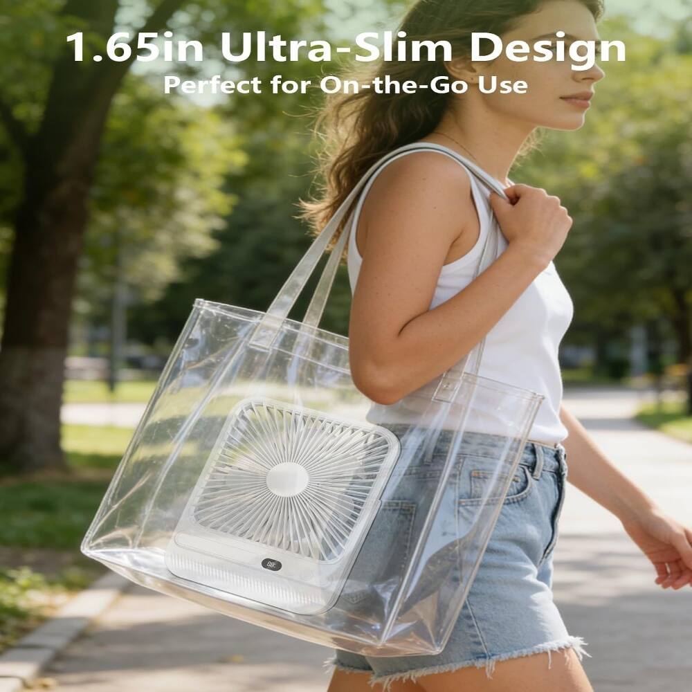 1.65in Ultra-Slim Design  
Perfect for On-the-Go Use