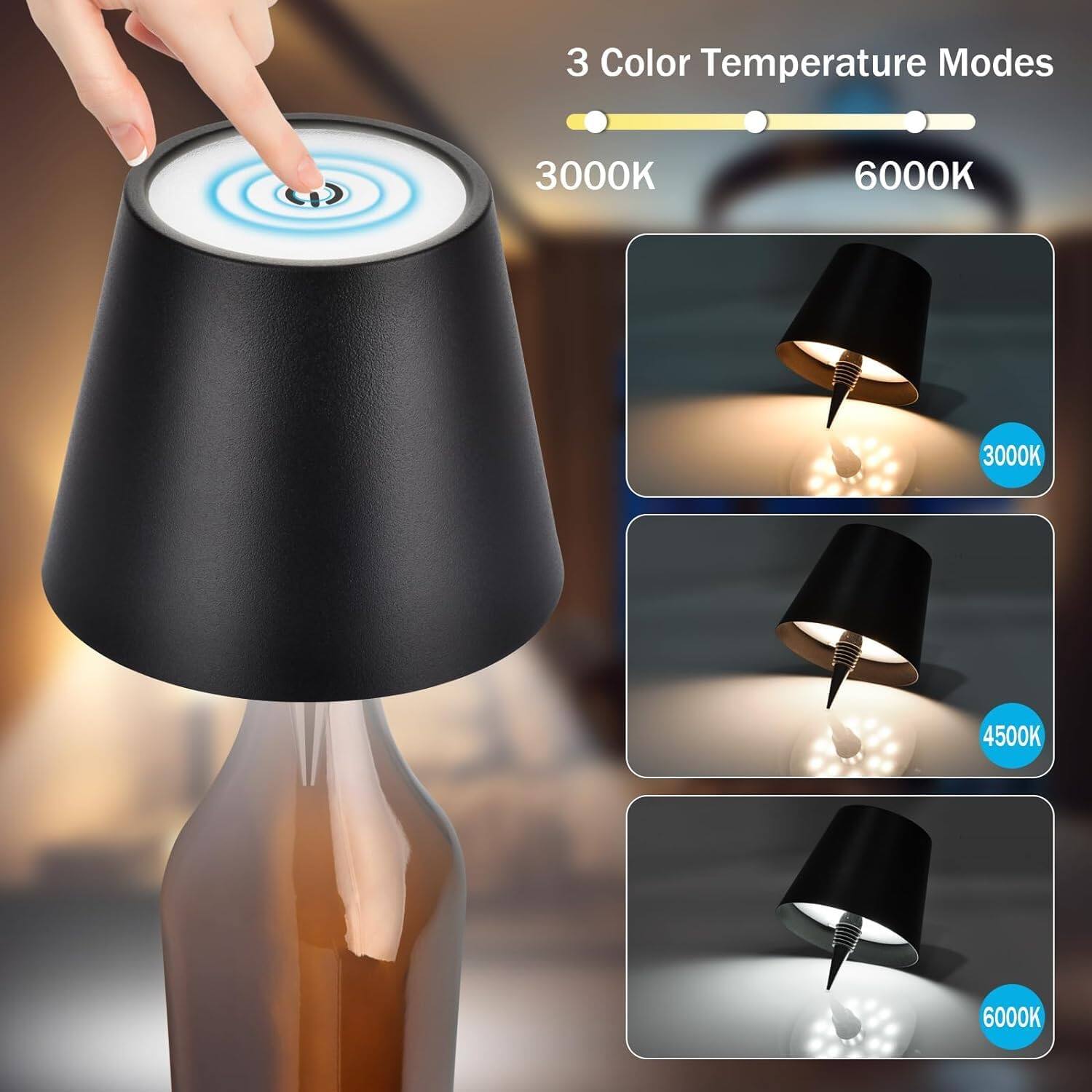 3 Color Temperature Modes  
3000K  
4500K  
6000K