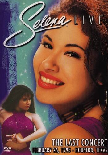 Front. Selena - Live - The Last Concert   - DVD.
