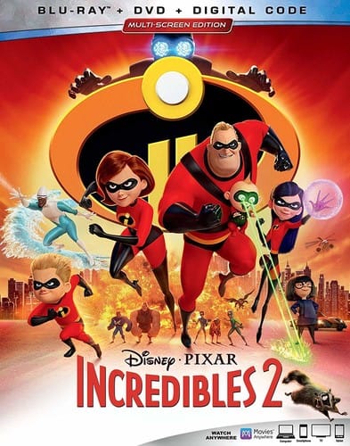 Front. Incredibles 2   - BLU-RAY.