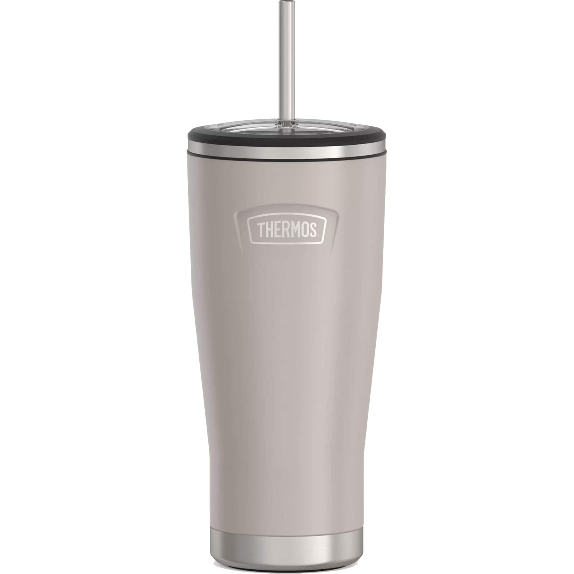 Thermos - 24 oz. Icon Cold Tumbler w/ Straw - Sandstone