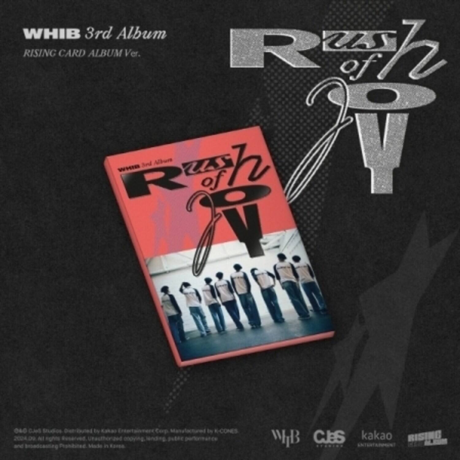 Whib - Rush Of Joy - Rising Version - incl. 4 Selfie Photocards, QR Photocard, 4 Official Photocards - DISCLESS DIGITAL [Digital Download] price history on PriceWatchPro