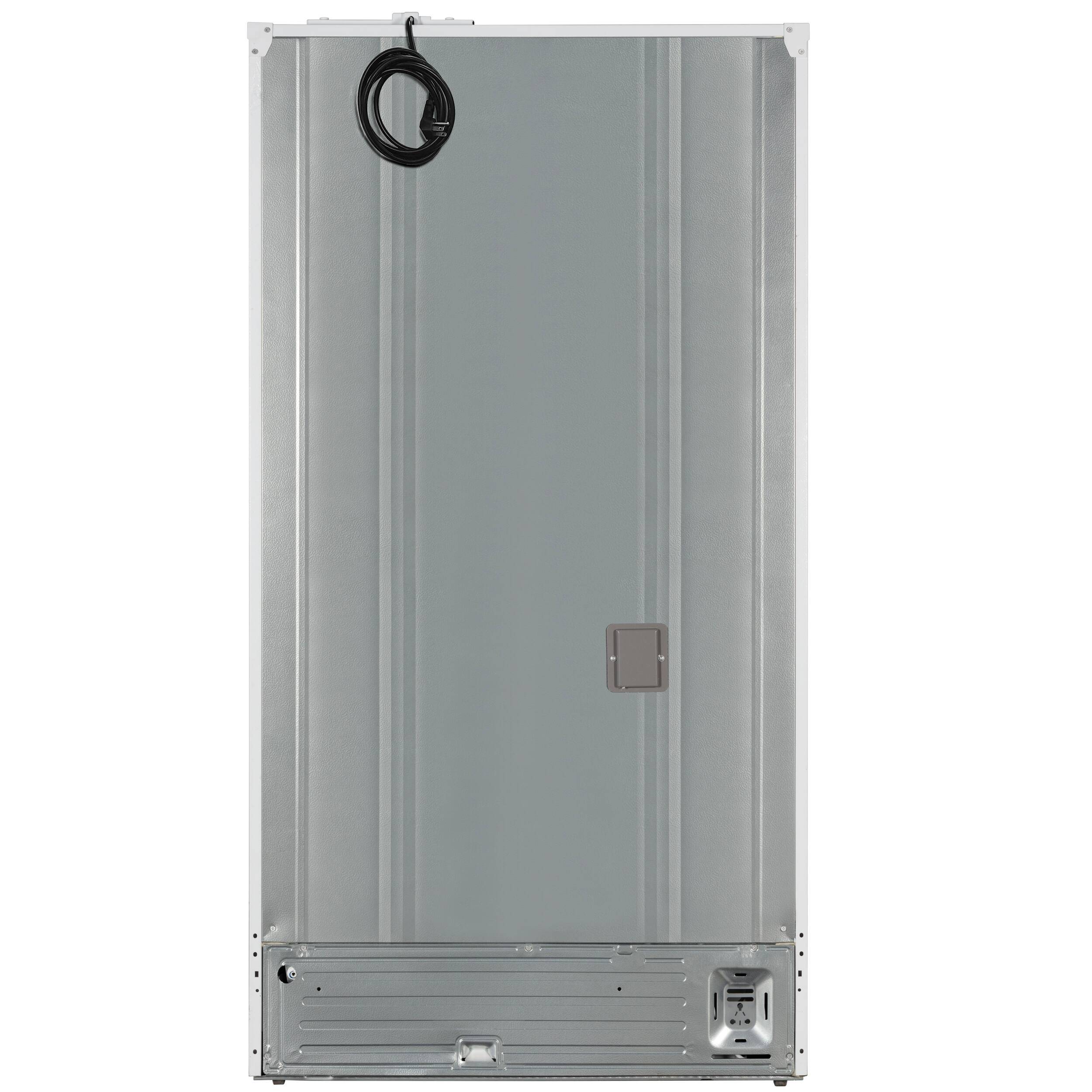 Back. Forno Appliances - Rivello 27.4 Cu. Ft. French Door Refrigerator with Internal Water Dispenser - White.