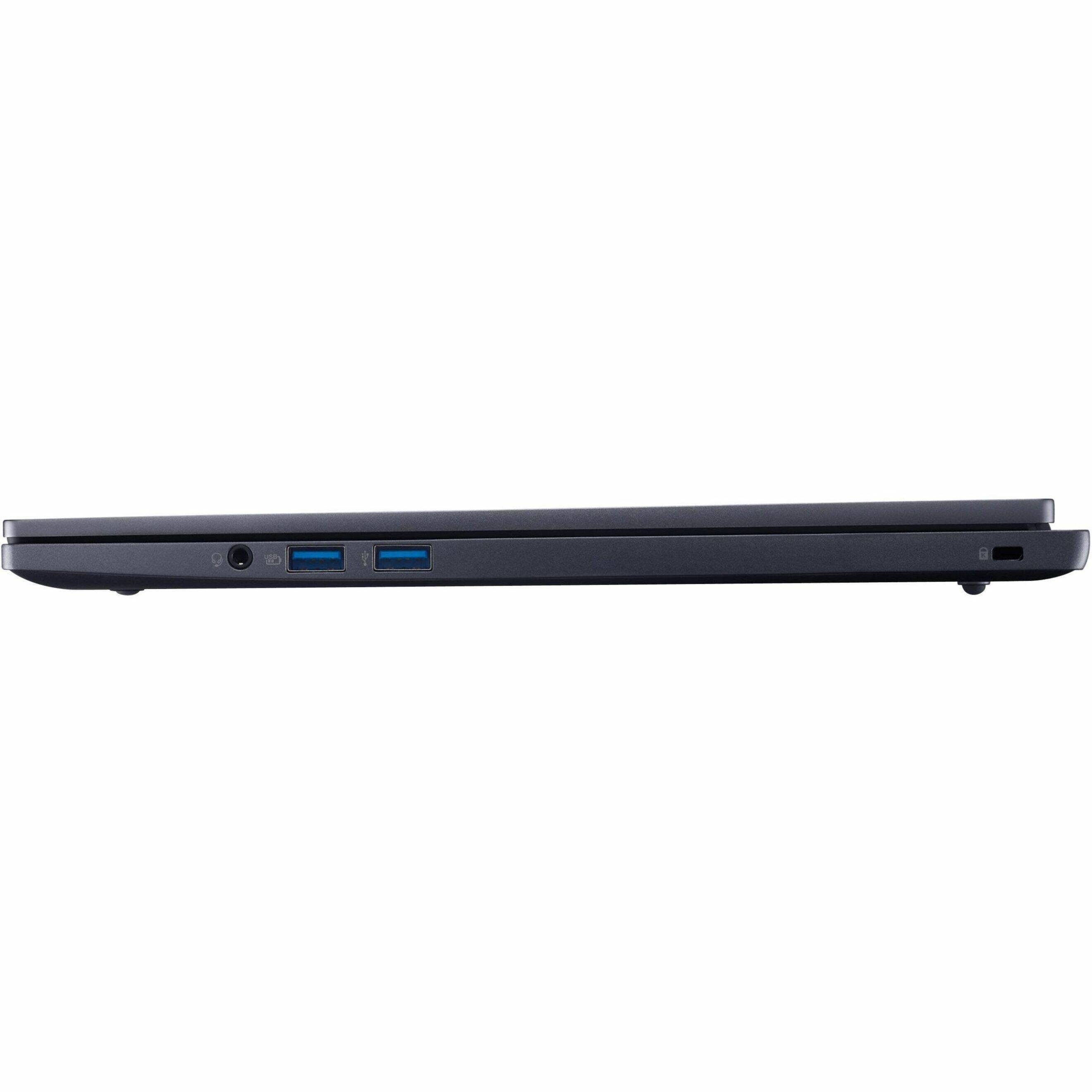 Left. Acer - TravelMate P4 P414-52 14" Laptop - Intel Core i7 with 16GB Memory - 512 GB SSD - Slate Blue.
