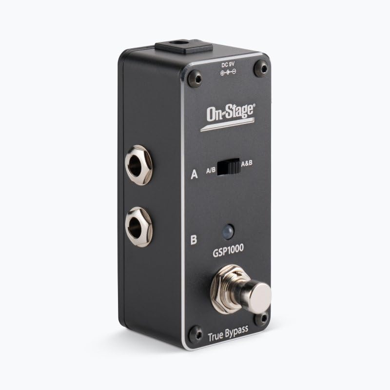 DC 9V  
On-Stage  
A/B  
A&B  
GSP1000  
True Bypass