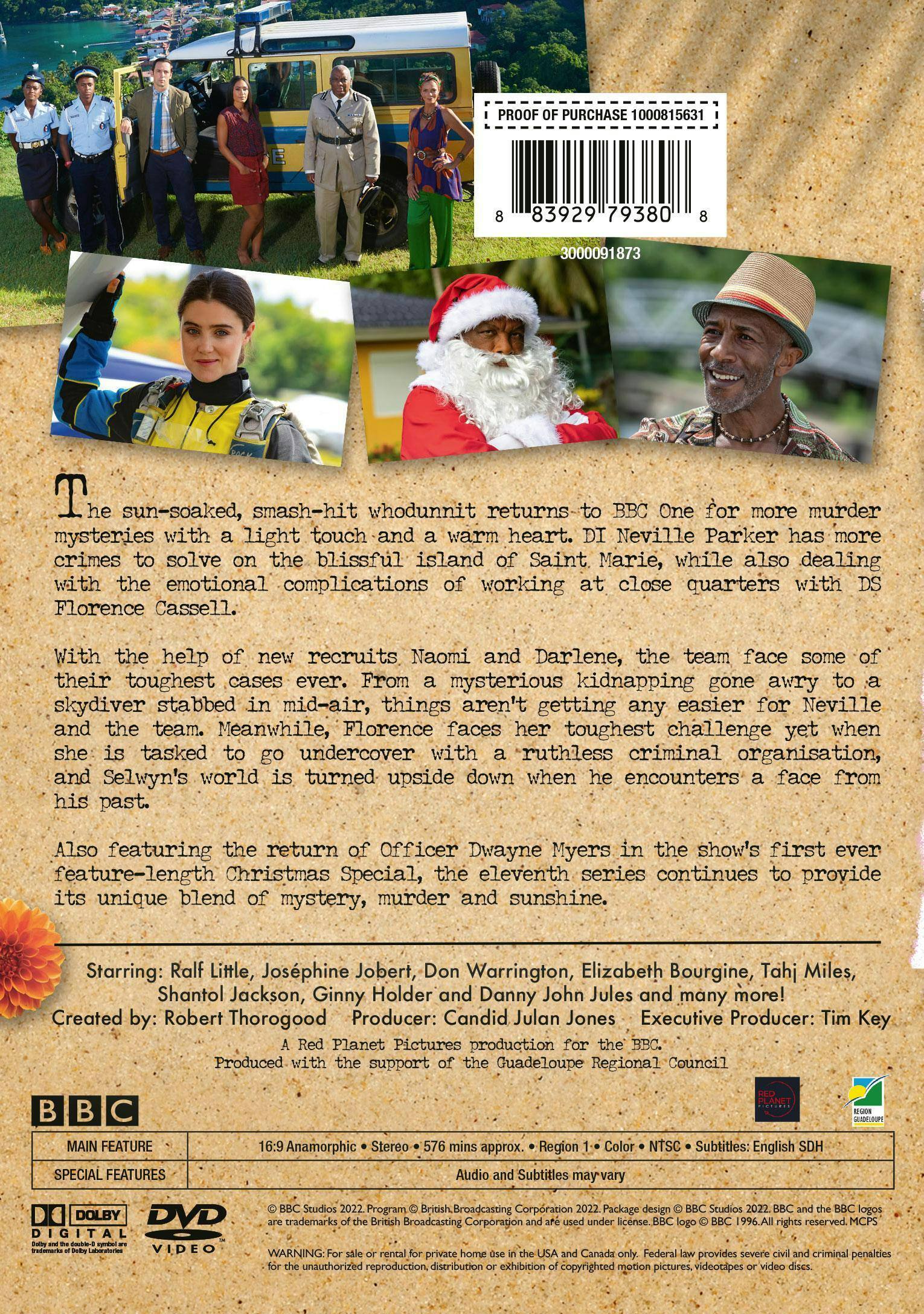 Angle. Death in Paradise: Series Eleven [DVD].