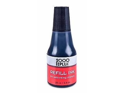 2000 PLUS  
REFILL INK  
for self-inking stamps  
25 cc • 0.9 oz
