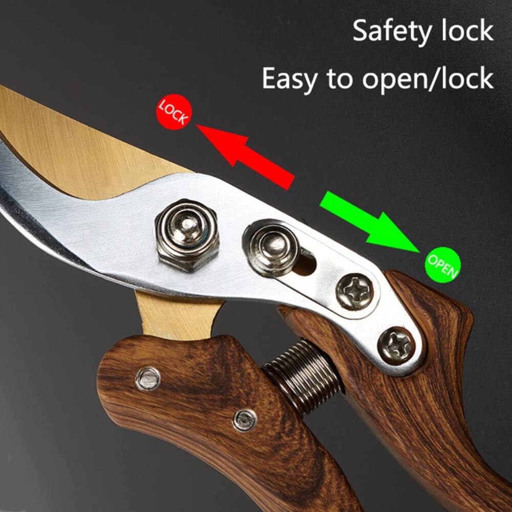 Safety lock, Easy to open/lock, LOCK, OPEN