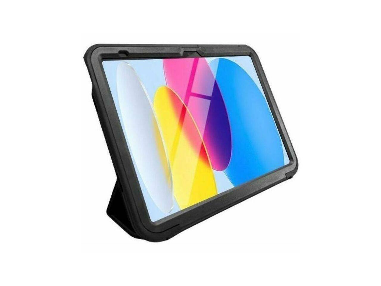 Alt View 2. CODi - CODi Protective Folio Case for iPad 10.9” (10th Gen) & iPad 11” (A16) with Magnetic Smart Cover - Black.