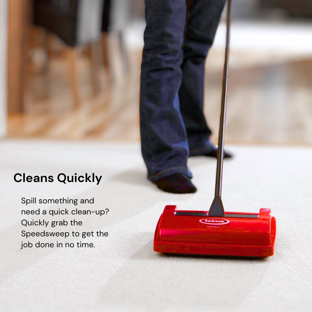 Cleans Quickly

Spill something and need a quick clean-up? Quickly grab the Speedsweep to get the job done in no time.

Swank HANEY