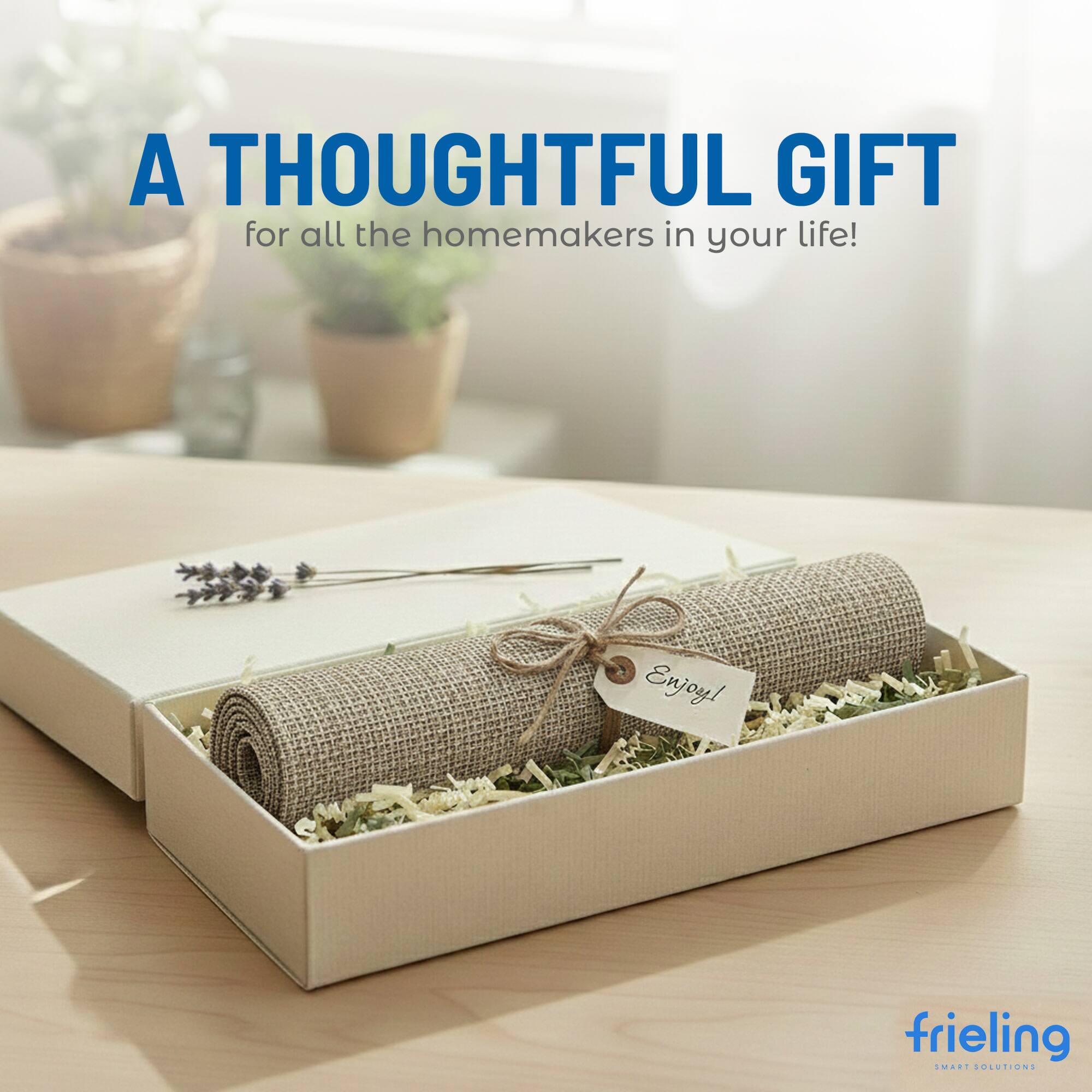 A THOUGHTFUL GIFT for all the homemakers in your life! Enjoy! frieling SMART SOLUTIONS