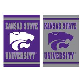 Evergreen Enterprises - Kansas State Wildcats 12.5" x 18" Double-Sided Embossed Suede Garden Flag - Multicolor