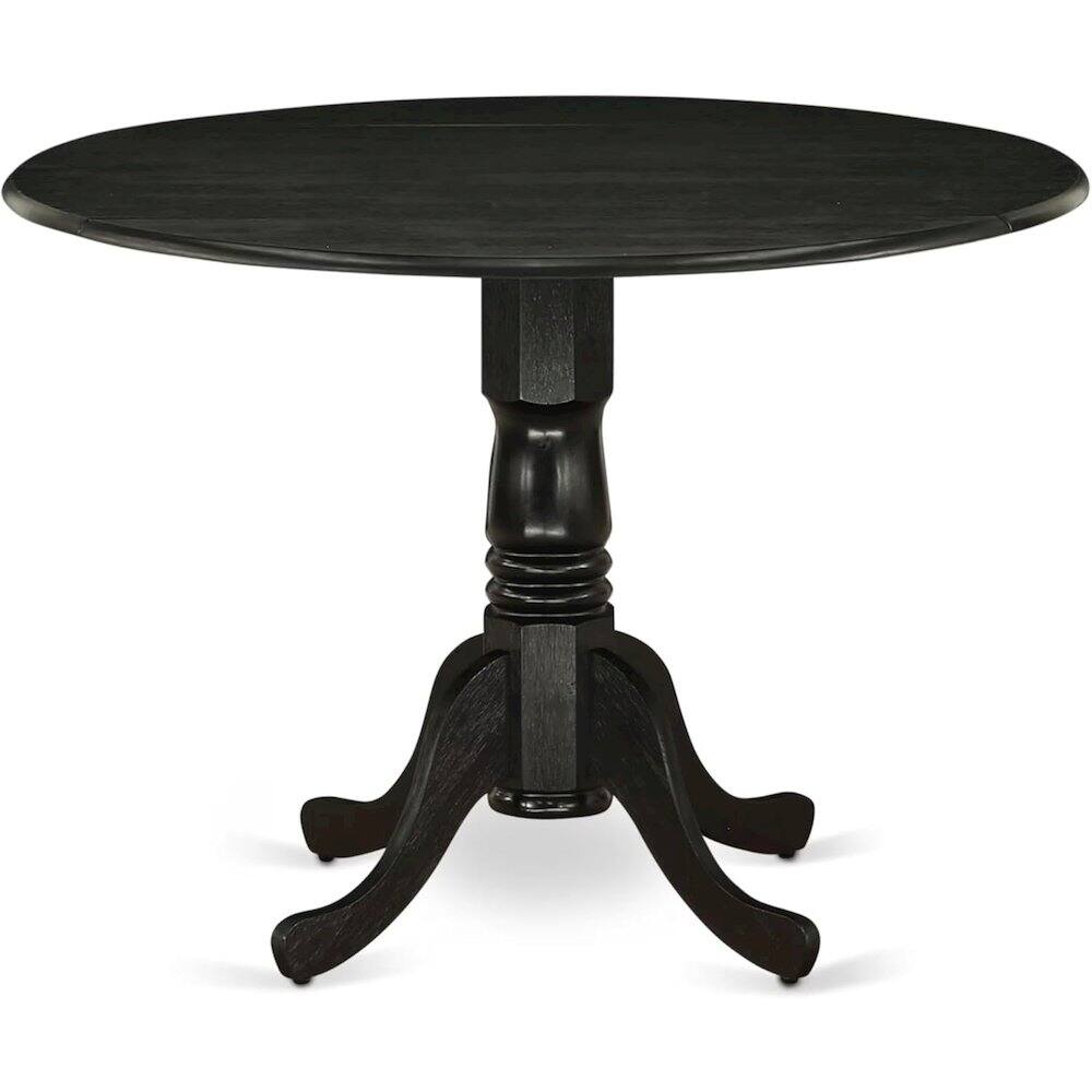 Left. FurniFact - Round Table - Brown.