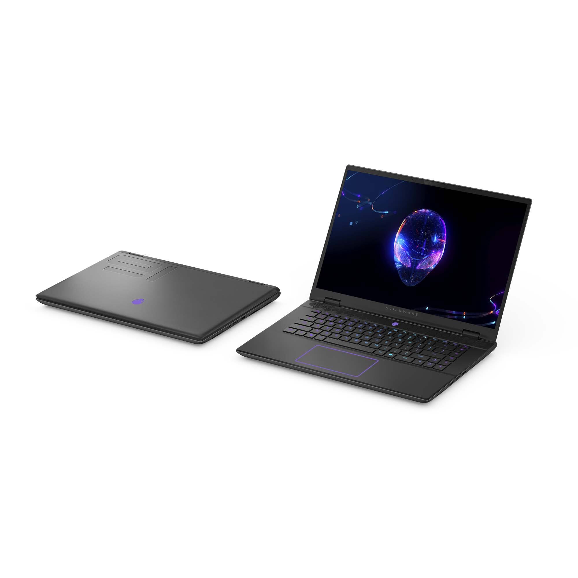 Alt View 30. Alienware - m16 R2 16" 2.5K 240Hz Gaming Laptop - Intel Core Ultra 9 Series 1 - 32GB Memory - NVIDIA GeForce RTX 4070 - 1TB Storage - Dark Metallic Moon.