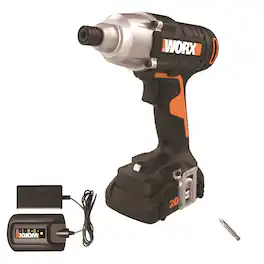 WORX - WX291L 20V PowerShare Cordless Impact Driver - Black