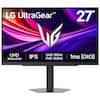 LG UltraGear™ 27"
UHD 3840x2160
IPS
UHD 180Hz
FHD 360Hz
1ms (GtG)