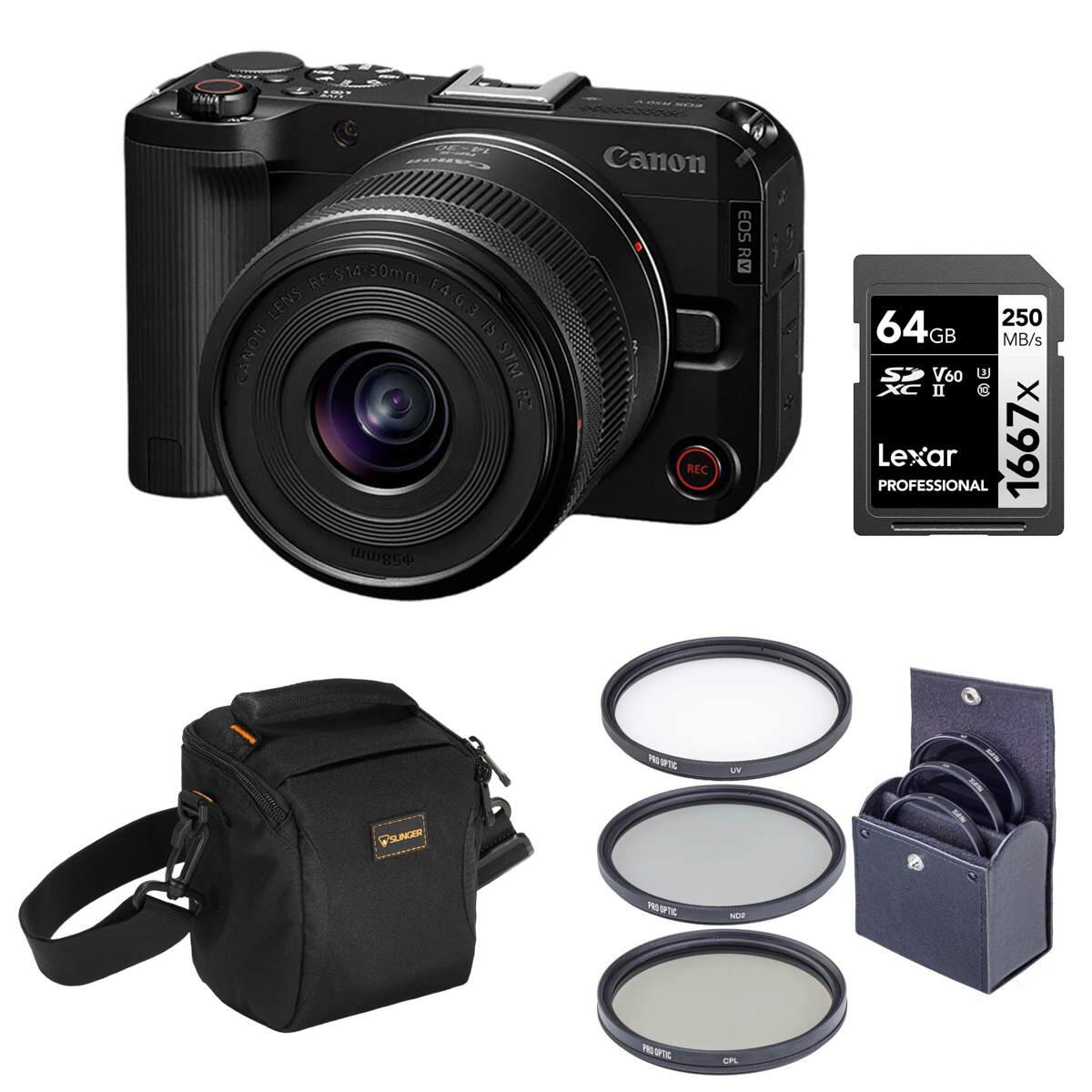 RF-S14-30mm LENS F4-6.3 IS CANON STM 7 58mm

Canon EOS R5 REC

250 64GB GB MB/s SD V60 U XC X Lexar PROFESSIONAL 1667

PRO OPTIC UV

TSUNGER

PRO OPTIC NO2

PRO OPTIC CPL