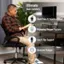 Ultimate Seat Comfort:
- Back Pain & Sciatica Relief
- Promotes Proper Posture
- Leg & Hip Support
- Reduced Fatigue