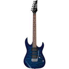 Ibanez - GRX70QA RG GIO Series 6-String Electric Guitar - Transparent Blue Burst