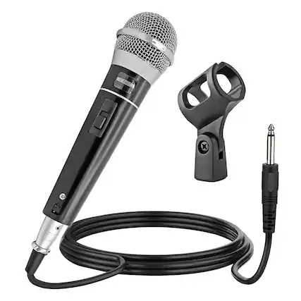 Front. 5 CORE - XLR Microphone Dynamic Mic Karaoke Singing Studio Mics Handheld -PM 100.