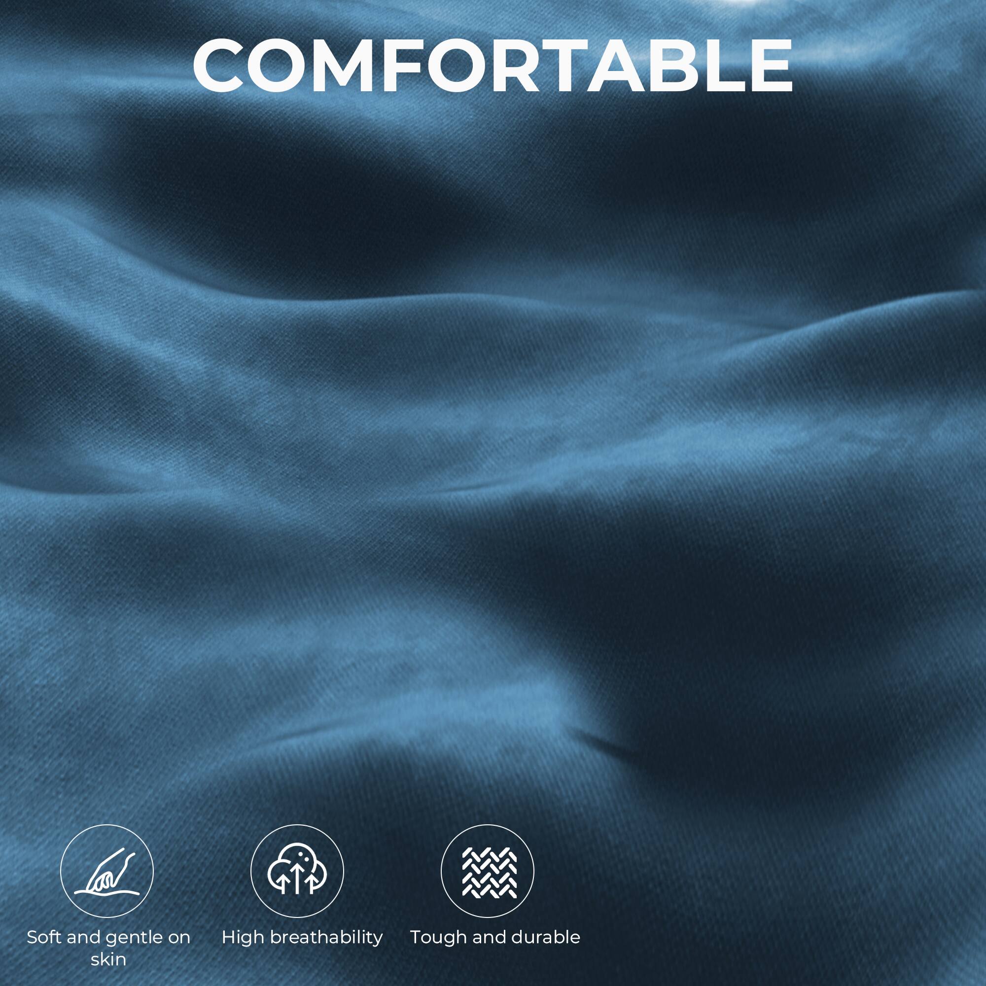 COMFORTABLE

- Soft and gentle on skin
- High breathability
- Tough and durable