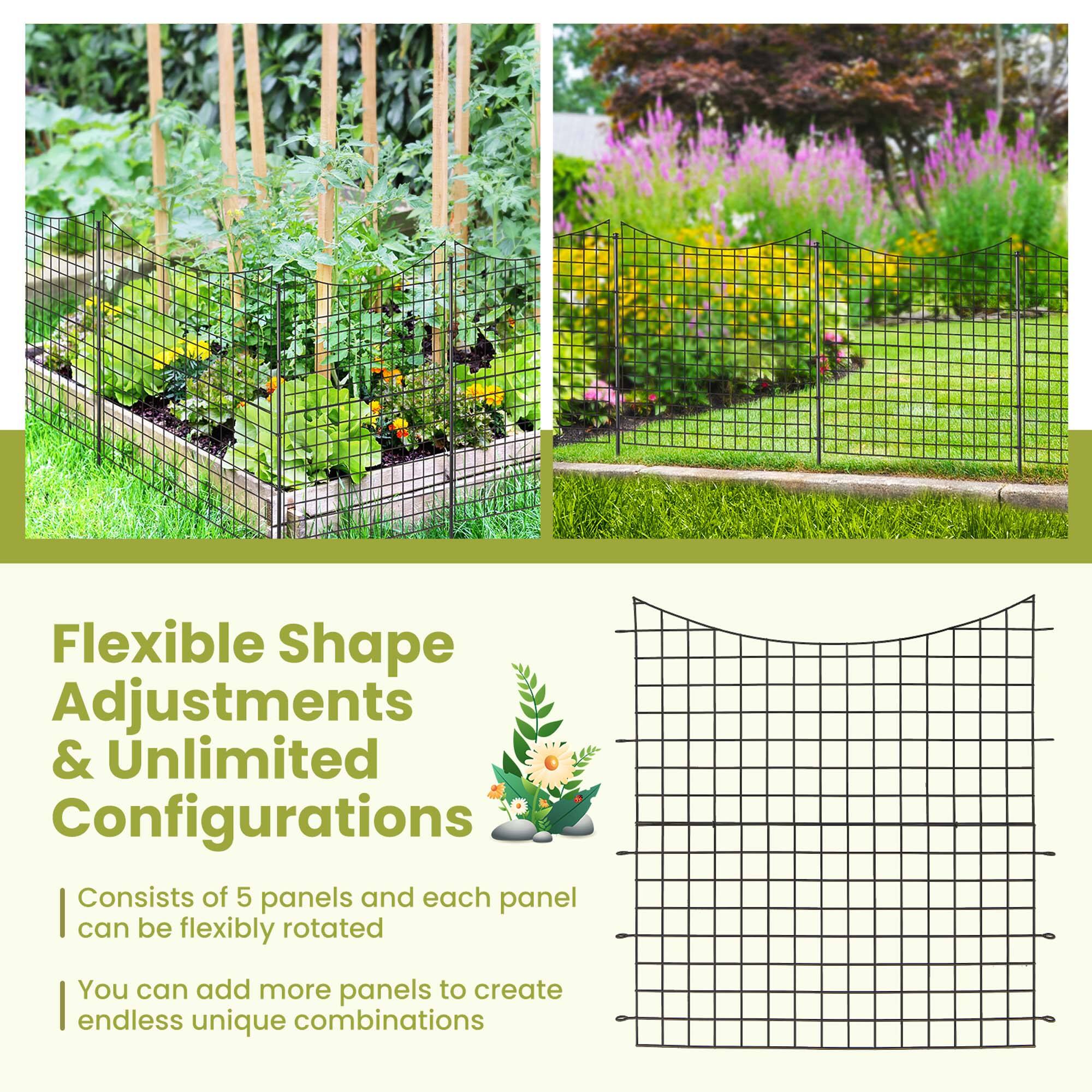 Flexible Shape Adjustments & Unlimited Configurations

- Consists of 5 panels and each panel can be flexibly rotated
- You can add more panels to create endless unique combinations