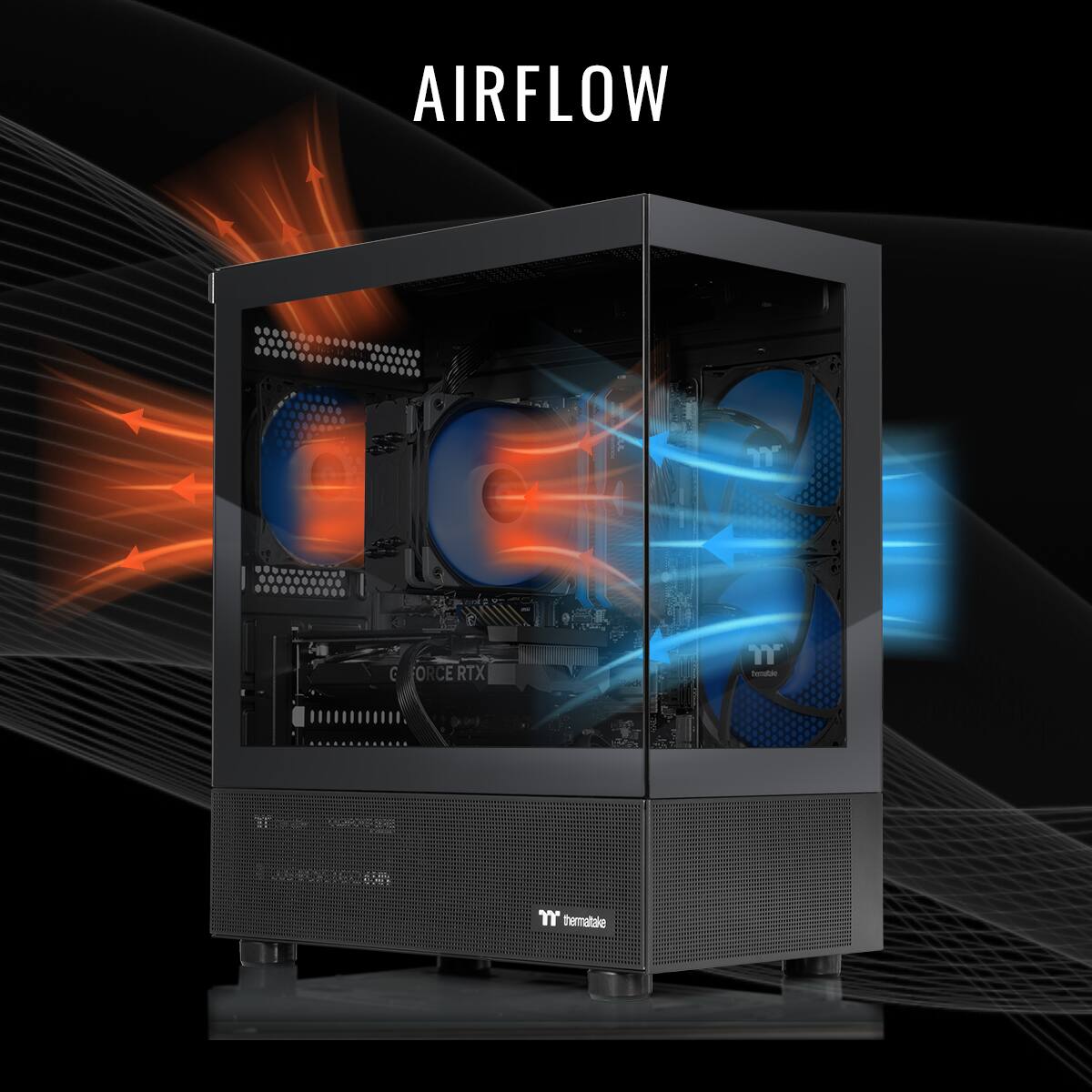 AIRFLOW + YY E zmm FORCE RTX od m Tumaar 650 thematale