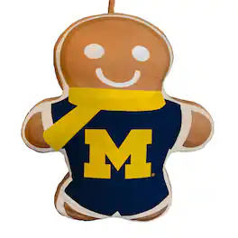 Pegasus - Michigan Wolverines Gingerbread Holiday Plushlete - Multicolor