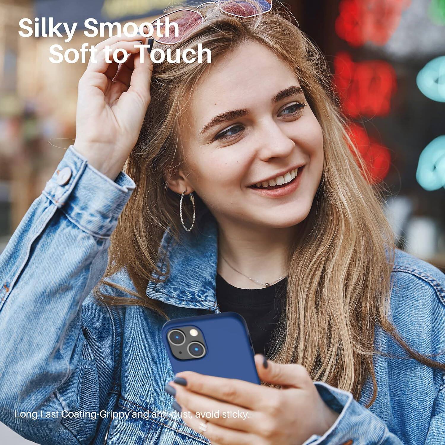 Silky Smooth Soft to Touch

Long Last Coating-Grippy and anti dust, avoid sticky.