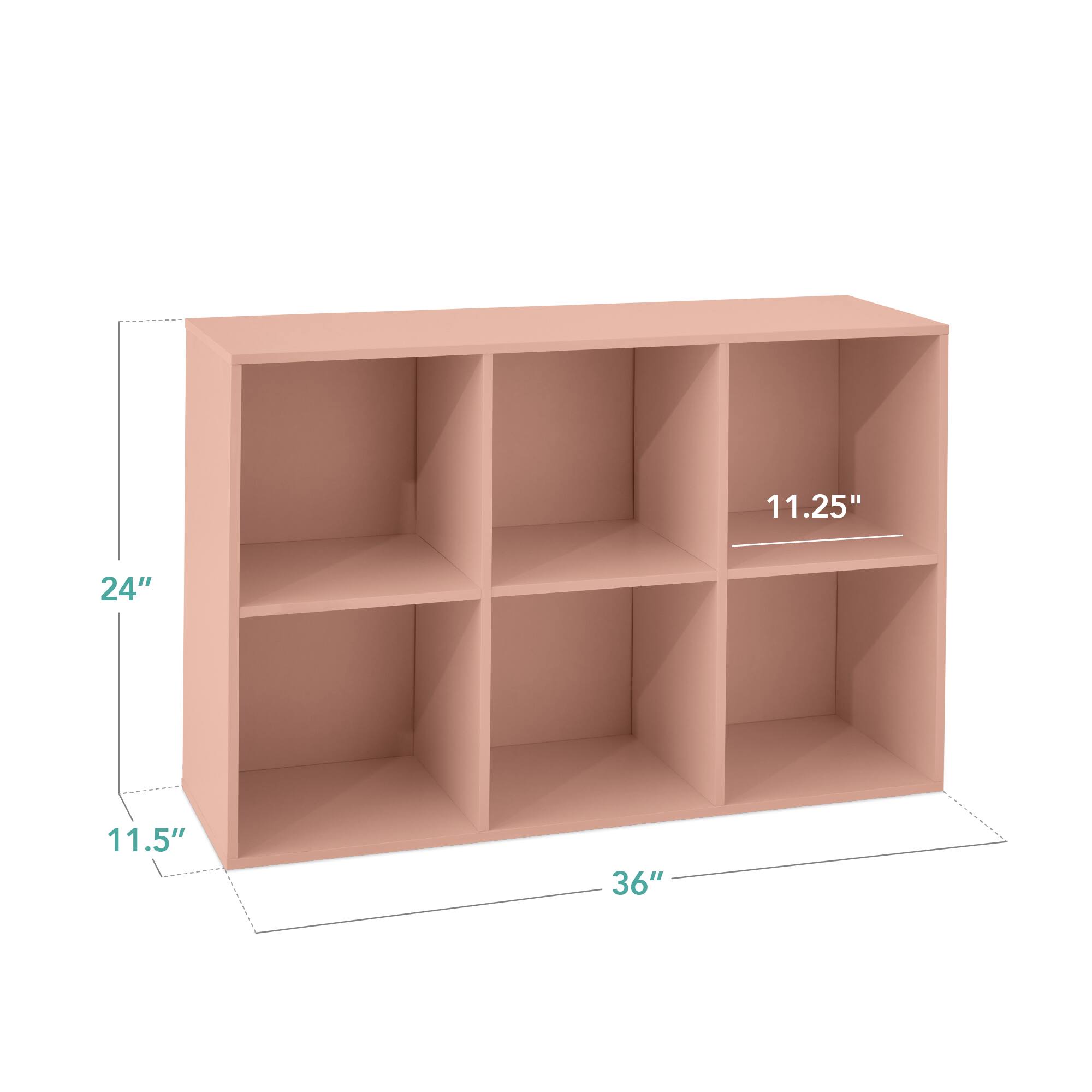 The dimensions of the shelf are:

- Width: 36"
- Height: 24"
- Depth: 11.5"
- Shelf depth: 11.25"