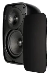 Sonance - MX52 SST SINGLE SPEAKER - Mariner MX Series 5-1/4" 2-Way Outdoor Surface Mount Single Stereo Speaker (Each) - Black - Front_Zoom