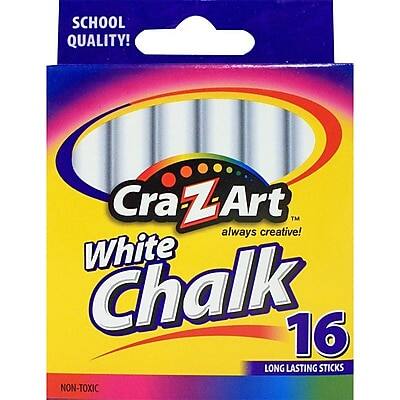 SCHOOL QUALITY!

Cra-Z Art™ always creative!

White Chalk 16

LONG LASTING STICKS

NON-TOXIC