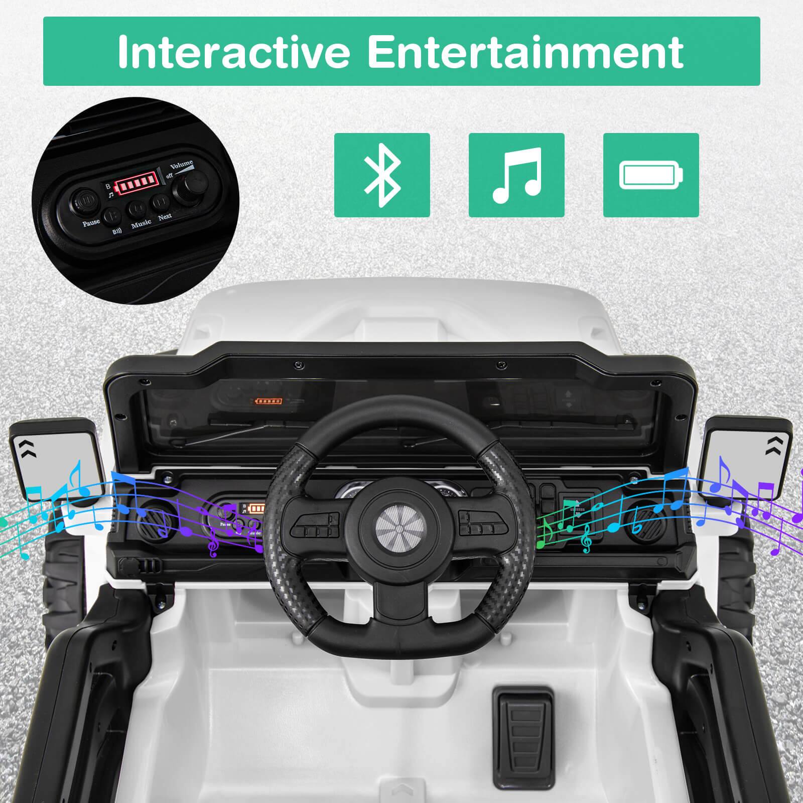 Interactive Entertainment

- Bluetooth
- Music
- USB