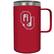 Front. Great American Products - Oklahoma Sooners 18oz. Hustle Travel Mug - Multicolor.