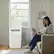 Alt View 1. LG - 350 Sq. Ft. 8,350 BTU DOE Smart Portable Air Conditioner - White.